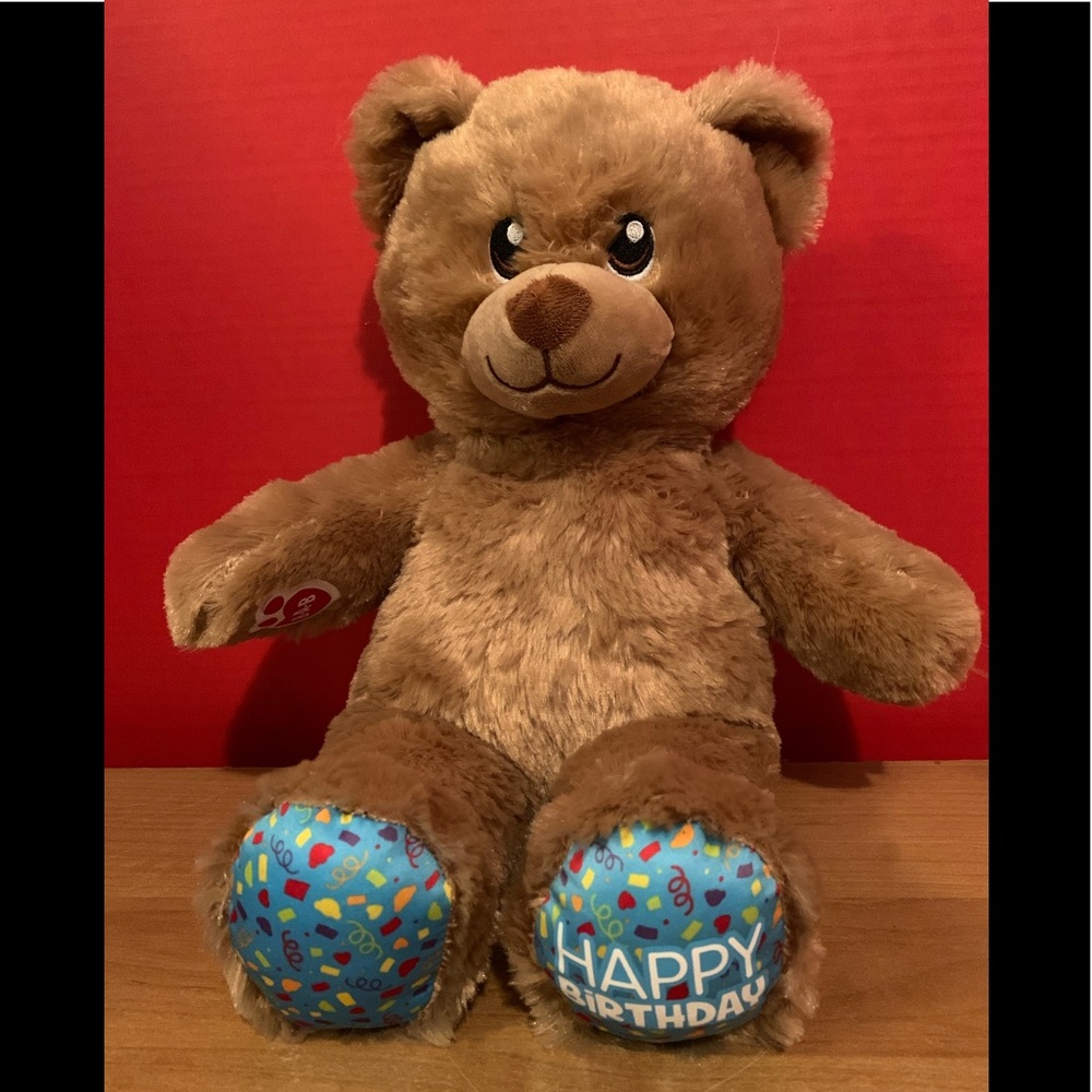Build a bear Happy Birthday plush